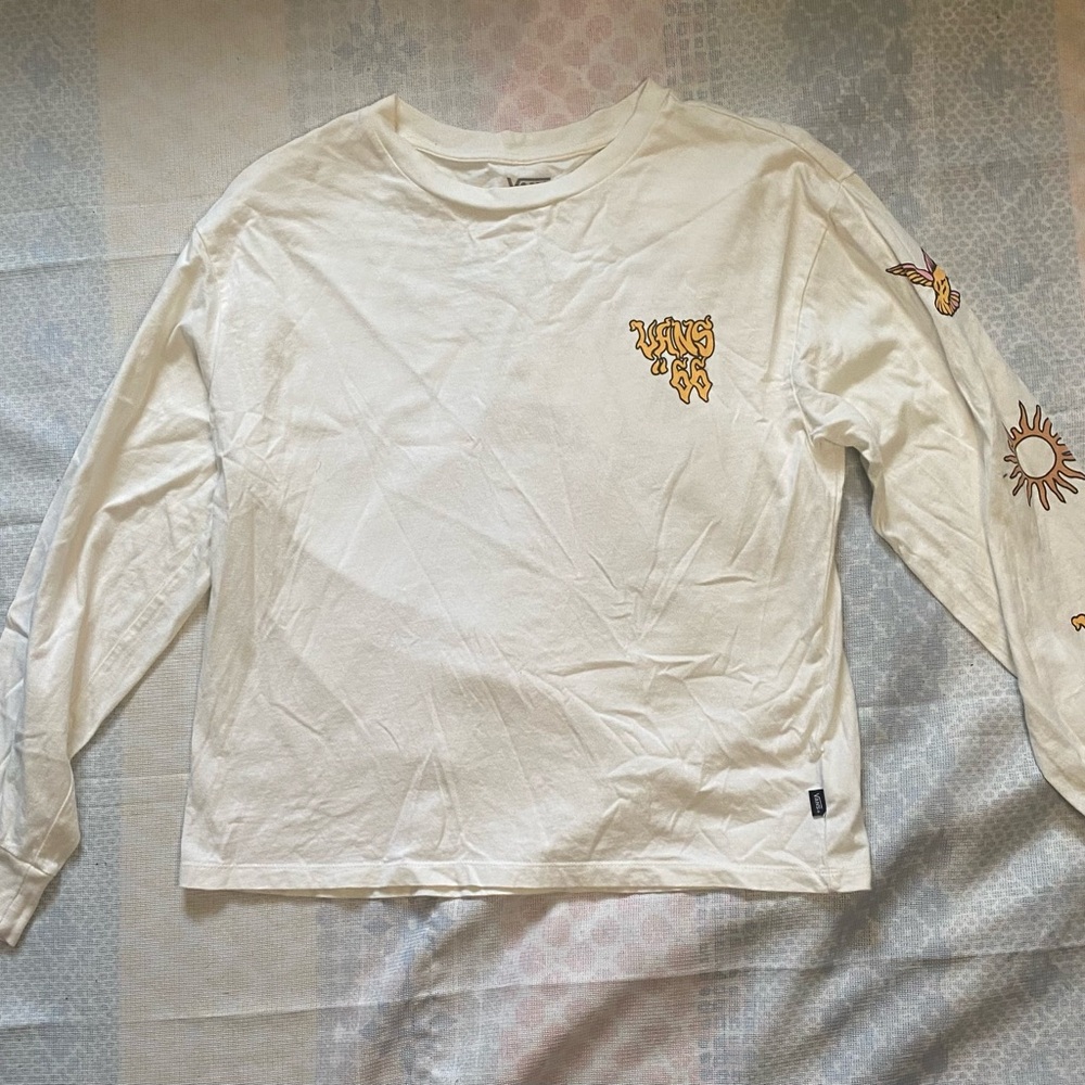 Vans White Graphic Tee